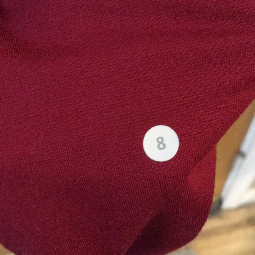 Lululemon Ruby Red Reversible Jacket Size 8 - image 3